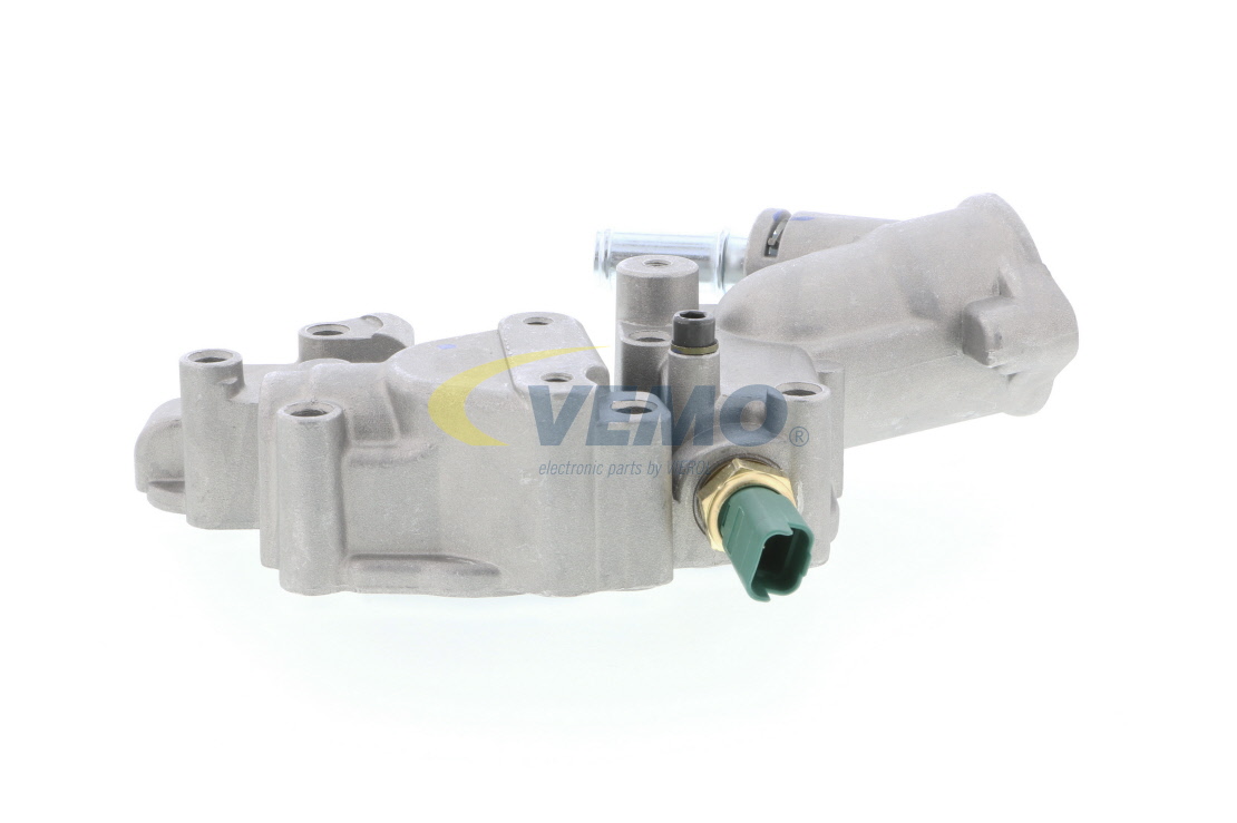 VEMO V22-99-0016 Thermostat Housing without gasket/seal, with sensor, Original VEMO Quality