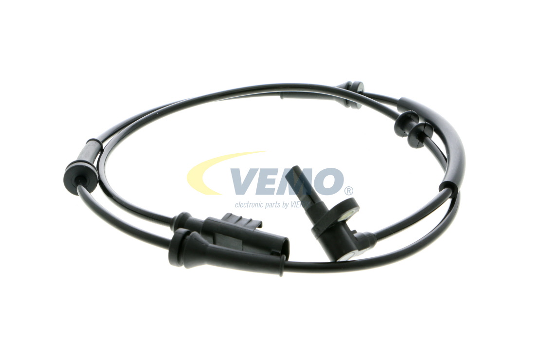 VEMO Front Axle Left, Front Axle Right, Original VEMO Quality, for vehicles with ABS, Hall Sensor, 2-pin connector, 1145, 1125mm, 1145mm, 12V, oval Length: 1145mm, Number of pins: 2-pin connector Sensor, wheel speed V24-72-0180 buy