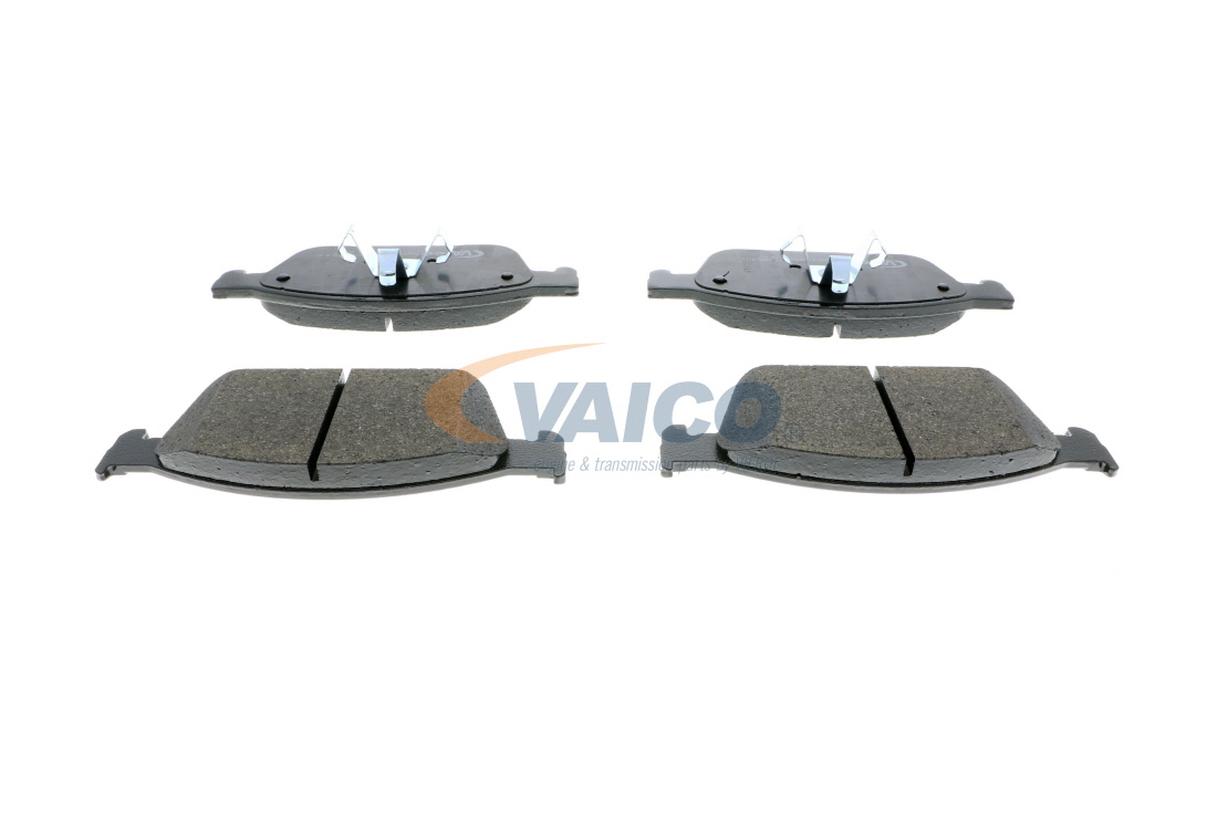 VAICO V25-1774 Brake pad set Q+, original equipment manufacturer quality, Front Axle, excl. wear warning contact