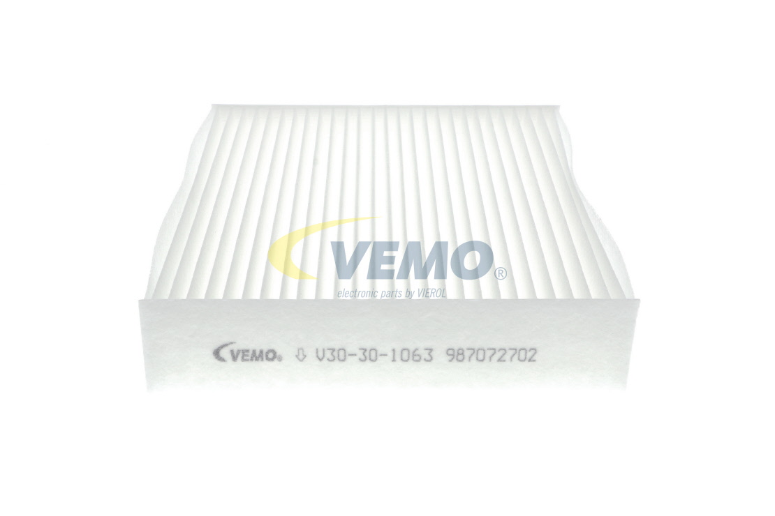 VEMO V30-30-1063 Filtro abitacolo Filtro particellare x 178 mm x 40 mm, Carta, Qualità de VEMO originale