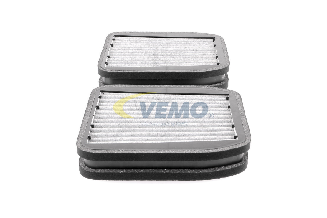V30-31-5001 VEMO Pollen filter MERCEDES-BENZ Activated Carbon Filter, 185 mm x 212 mm x 40 mm, Activated Carbon, Original VEMO Quality
