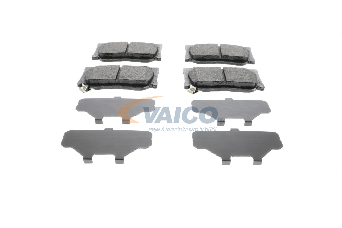 V38-0321 VAICO Q+, original equipment manufacturer quality, puntea spate, cu avertizare acustica uzura Înaltime: 59,8mm, Latime: 99,8mm, Grosime: 13,5mm Plăcuțe de frână V38-0321 cumpără costuri reduse