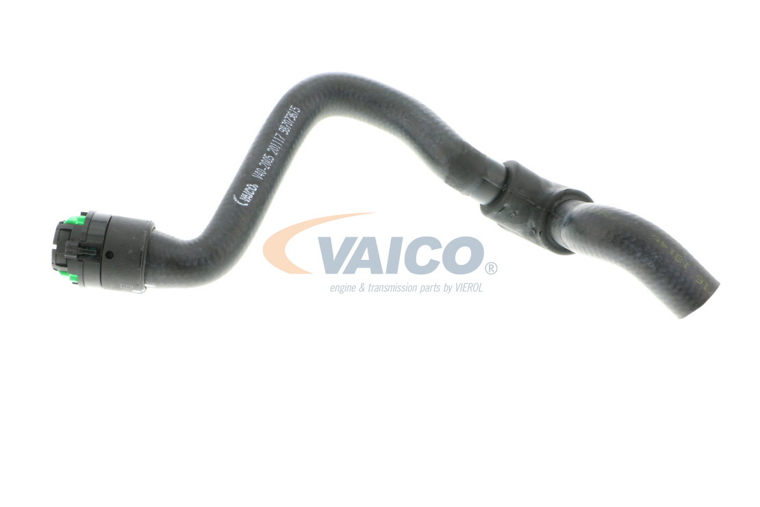 V40-2005 VAICO Coolant hose OPEL Rubber with fabric lining, Q+, original equipment manufacturer quality