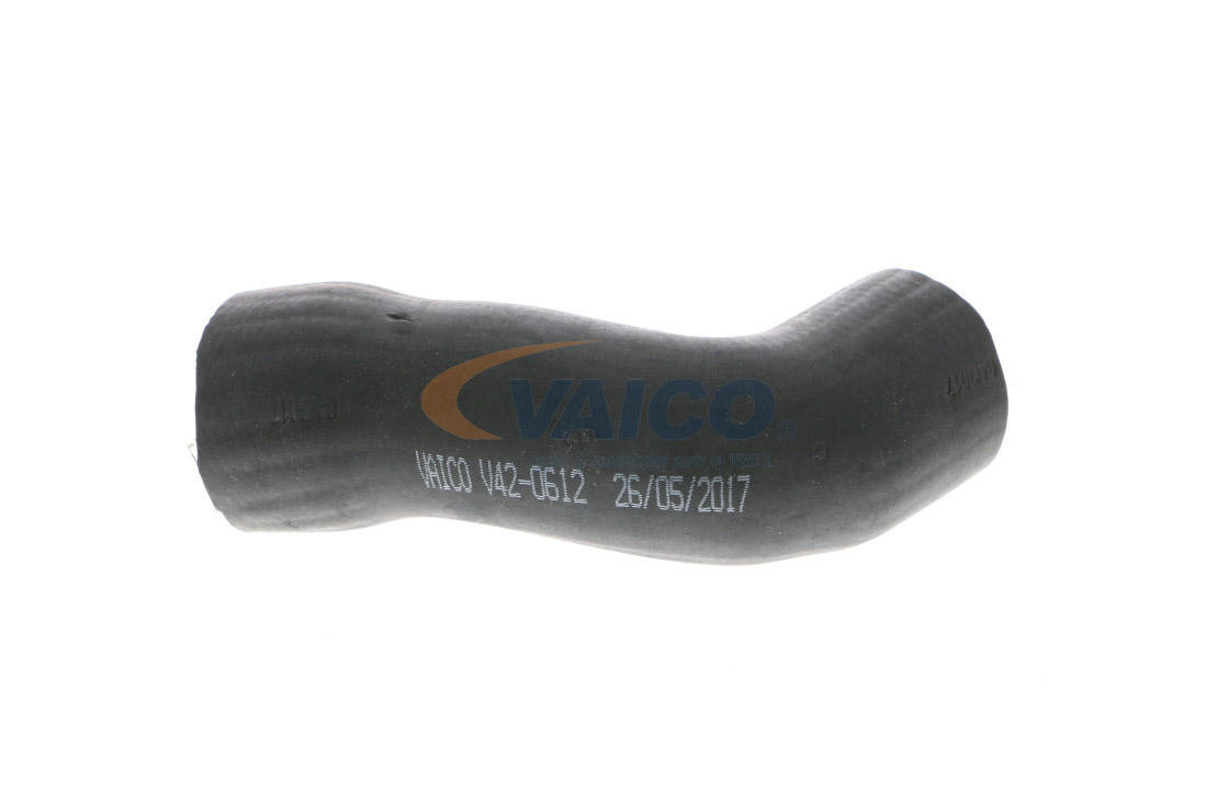 VAICO V42-0612 Charger Intake Hose Rubber with fabric lining, Q+, original equipment manufacturer quality