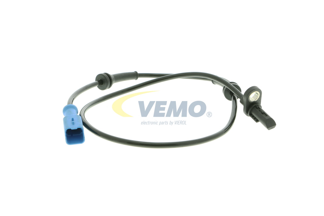 VEMO V42-72-0068 ABS sensor Rear Axle, Original VEMO Quality, for vehicles with ABS, 2-pin connector, 730, 846mm, 12V, angular