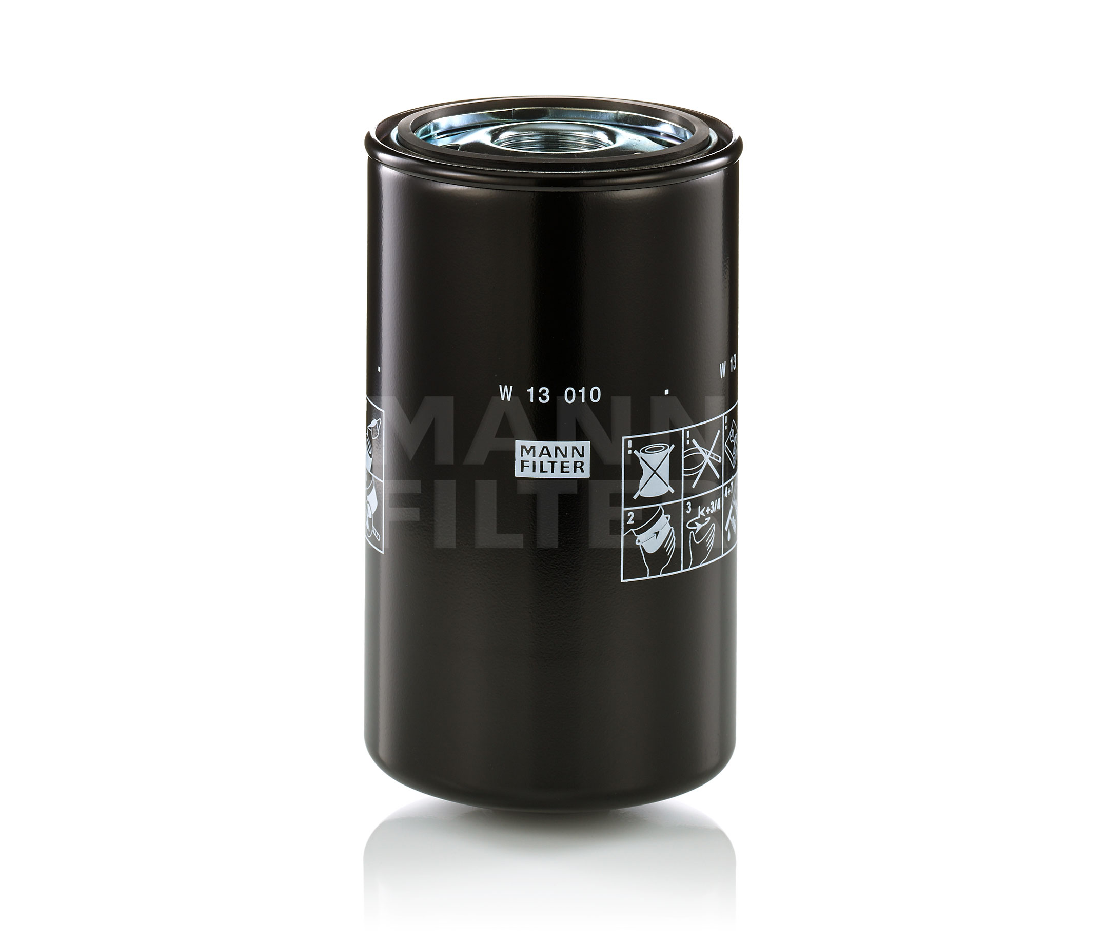 MANN-FILTER 129 mm Filter, operating hydraulics W 13 010 buy