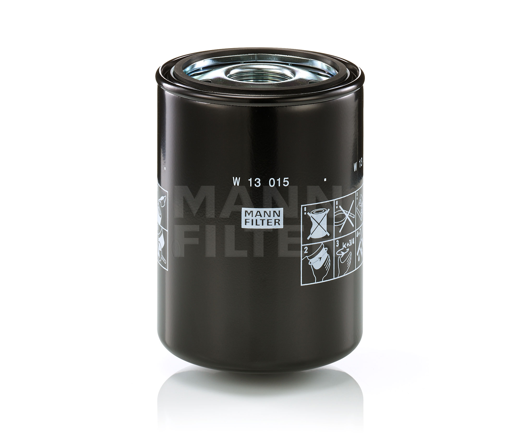 MANN-FILTER Suodatin, työhydrauliikka W 13 015 FORD: osta verkosta