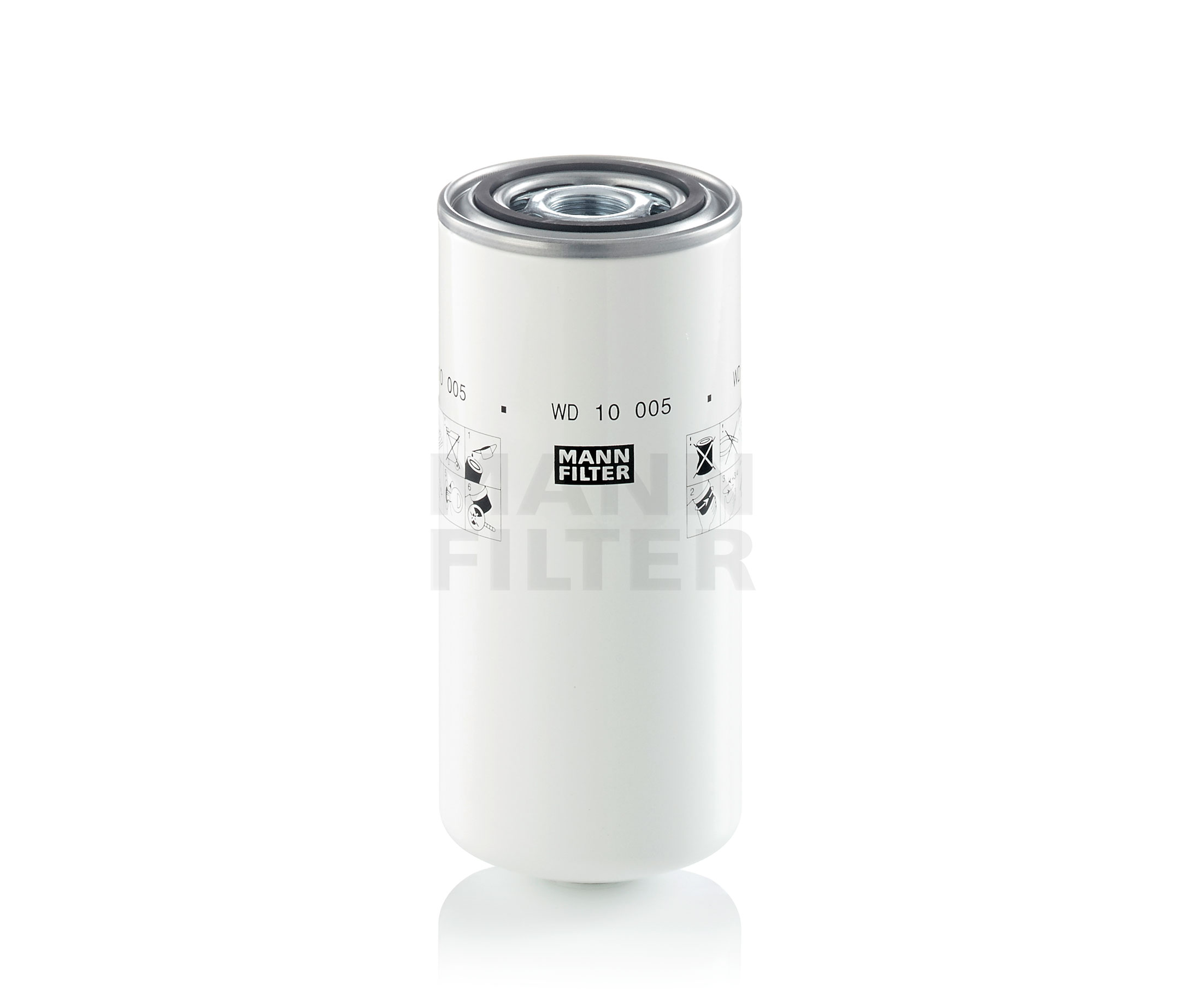 MANN-FILTER WD 10 005 96 mm Filter, operating hydraulics WD 10 005 cheap