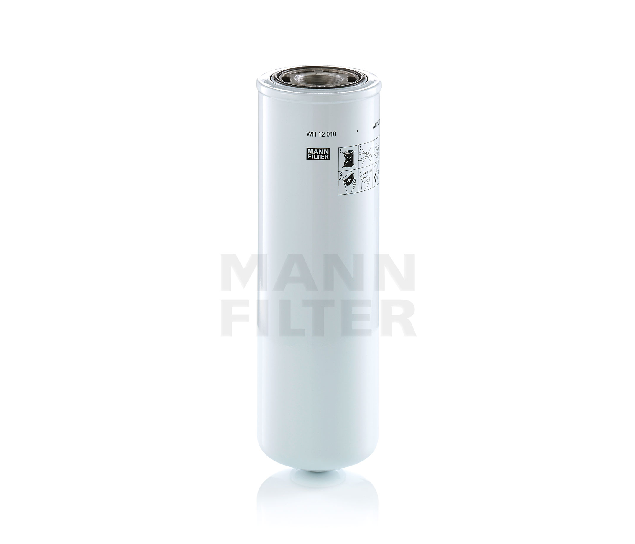 MANN-FILTER 117 mm Filter, Arbeitshydraulik WH 12 010 online kaufen