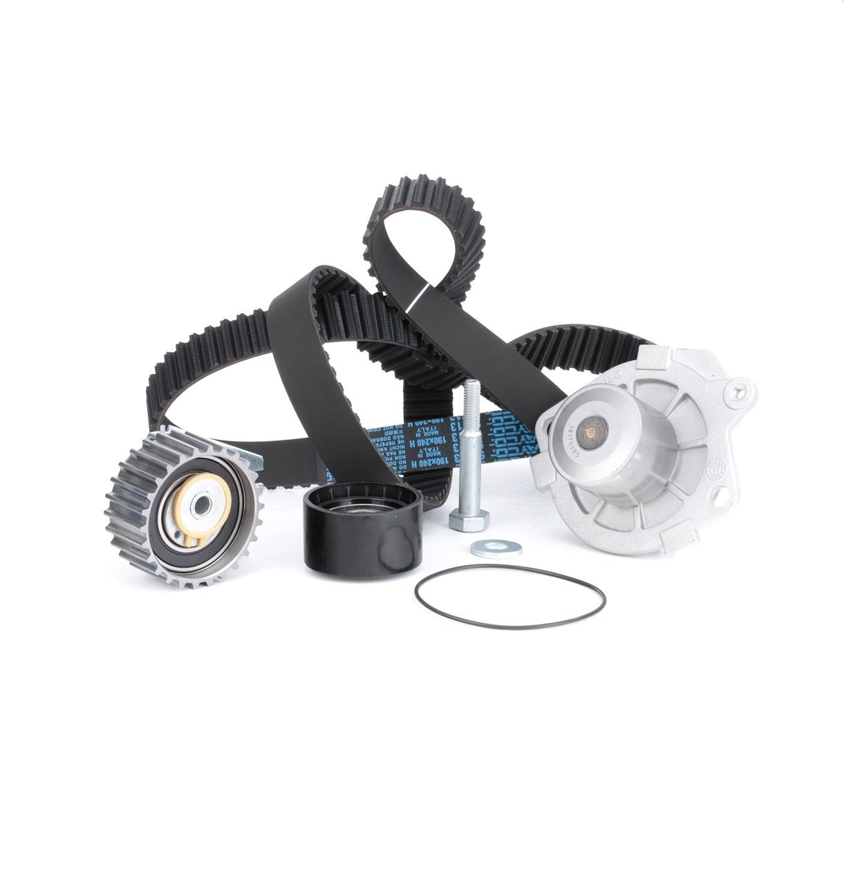 Fiat GRANDE PUNTO Water pump and timing belt kit AIRTEX WPK-1595R02 cheap