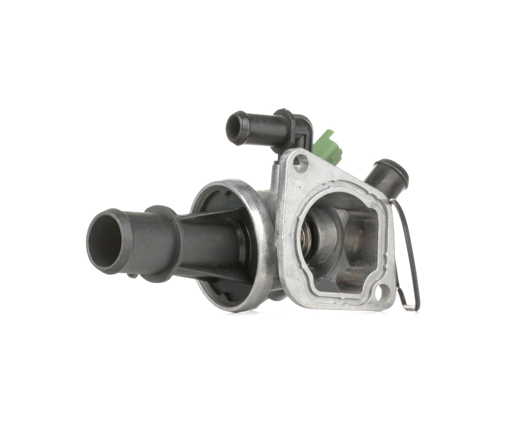 STARK SKTC-0560177 Engine thermostat Opening Temperature: 88°C, with seal ring, Aluminium, with housing