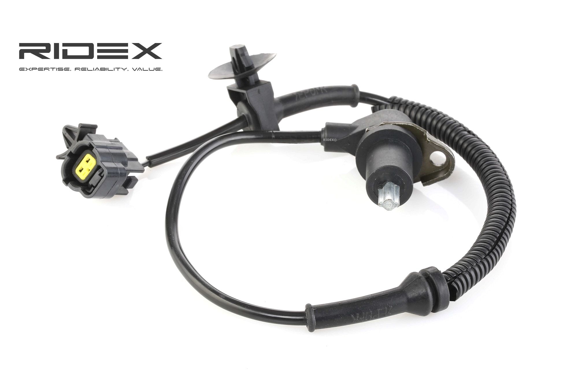 RIDEX 412W0173 ABS sensor Rear Axle both sides, Inductive Sensor, 2-pin connector, 550mm, 1,5 kOhm, 40mm, 12V