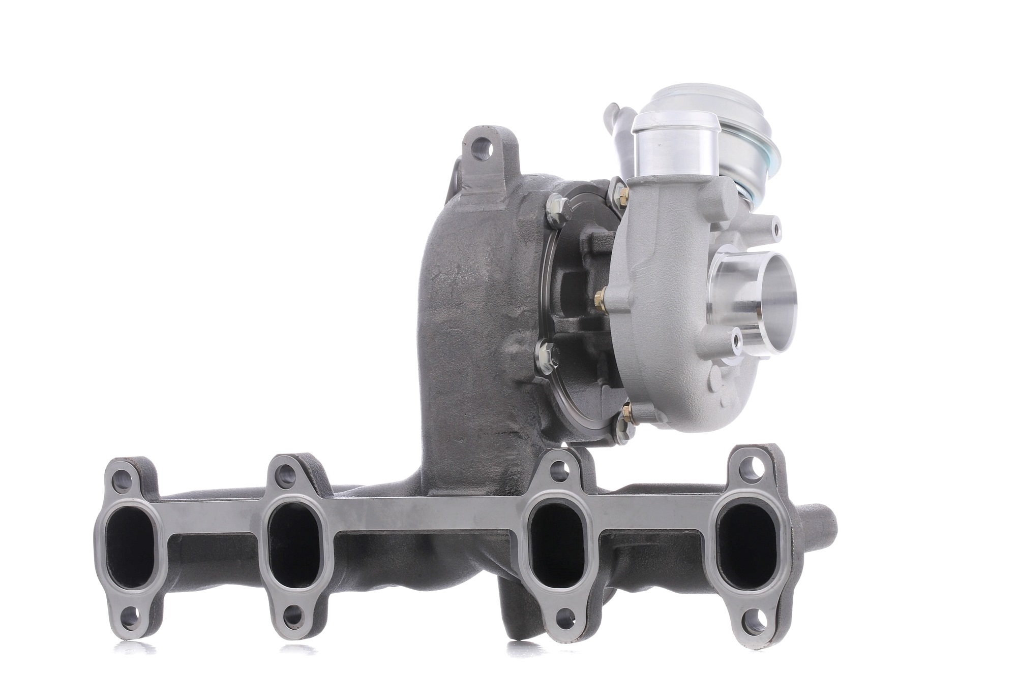 STARK SKCT-1190041 Turbocharger Exhaust Turbocharger, Vacuum-controlled, with gaskets/seals, Steel, Aluminium