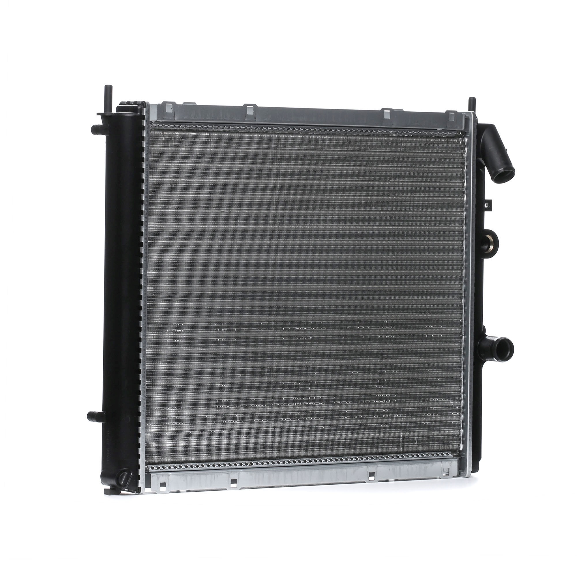 STARK SKRD-0120757 Engine radiator Aluminium, Plastic, for vehicles without air conditioning, for vehicles with/without air conditioning, Manual Transmission