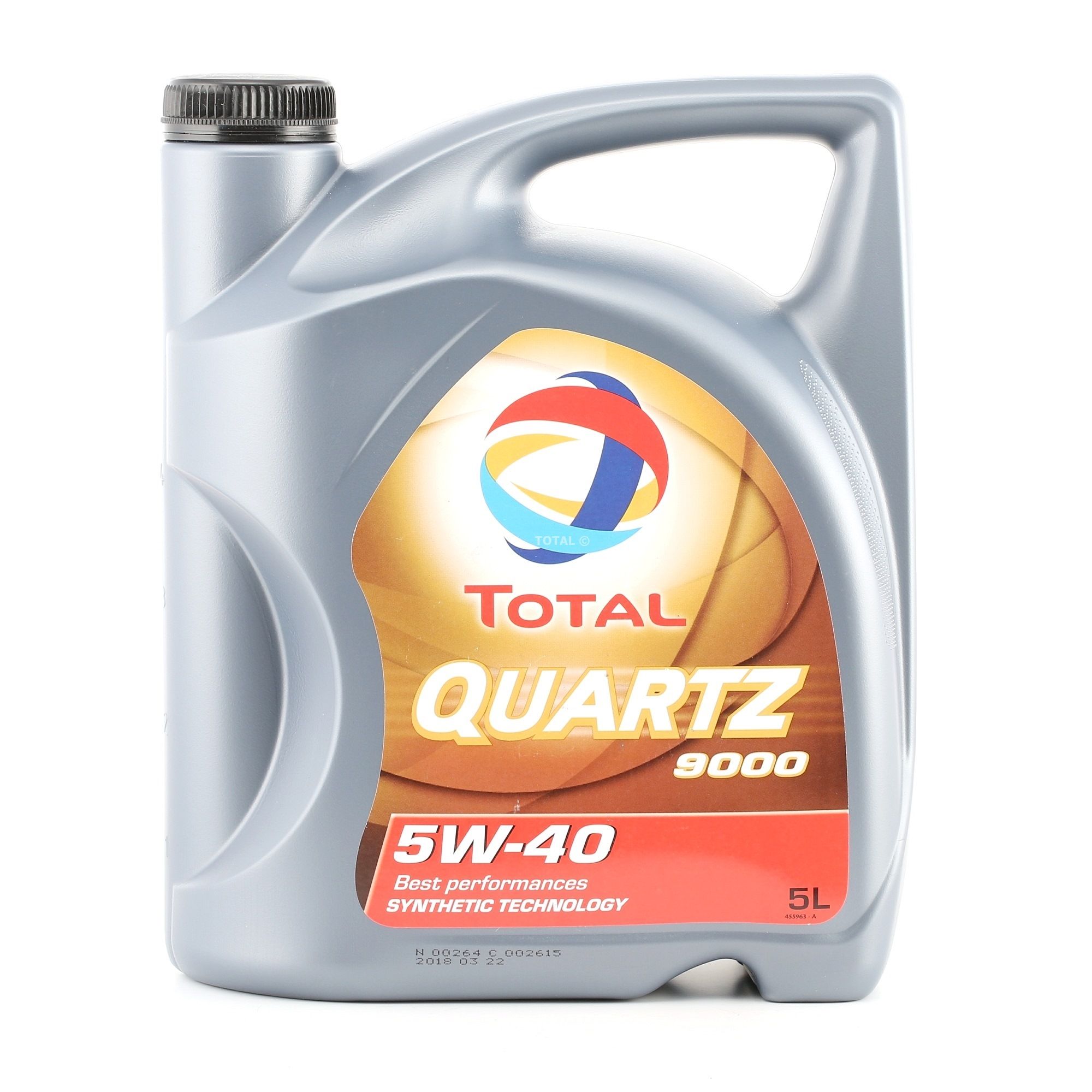 201510301041 TOTAL Quartz, 9000 5W-40, 5L, Synthetische olie Motorolie 2198275 koop goedkoop