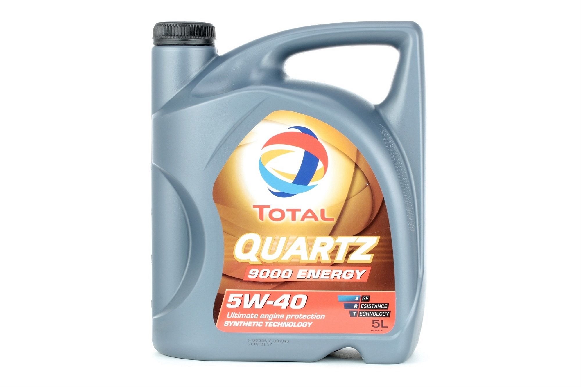 TOTAL 2198206 Olie voor auto 5W-40, 5L, Synthetische olie Hyundai in originele kwaliteit