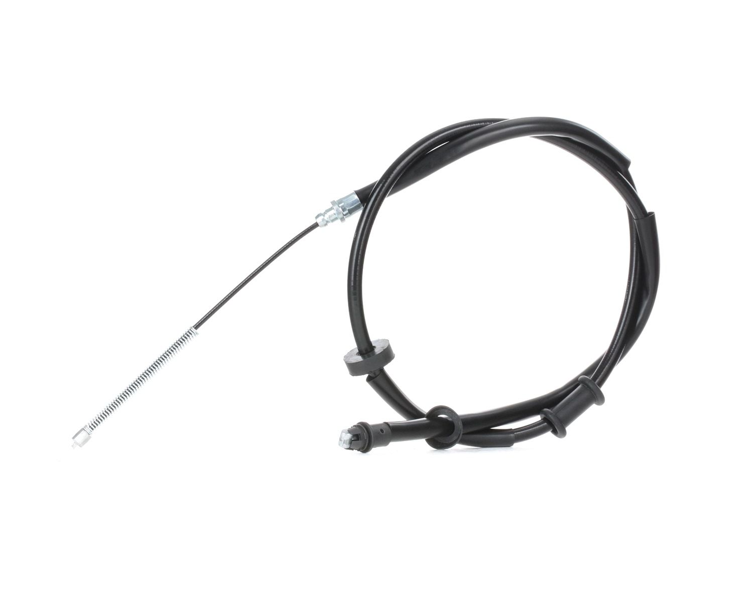 RIDEX 124C0563 Hand brake cable Rear, Left, 1403/1157mm, Drum Brake, Disc/Drum