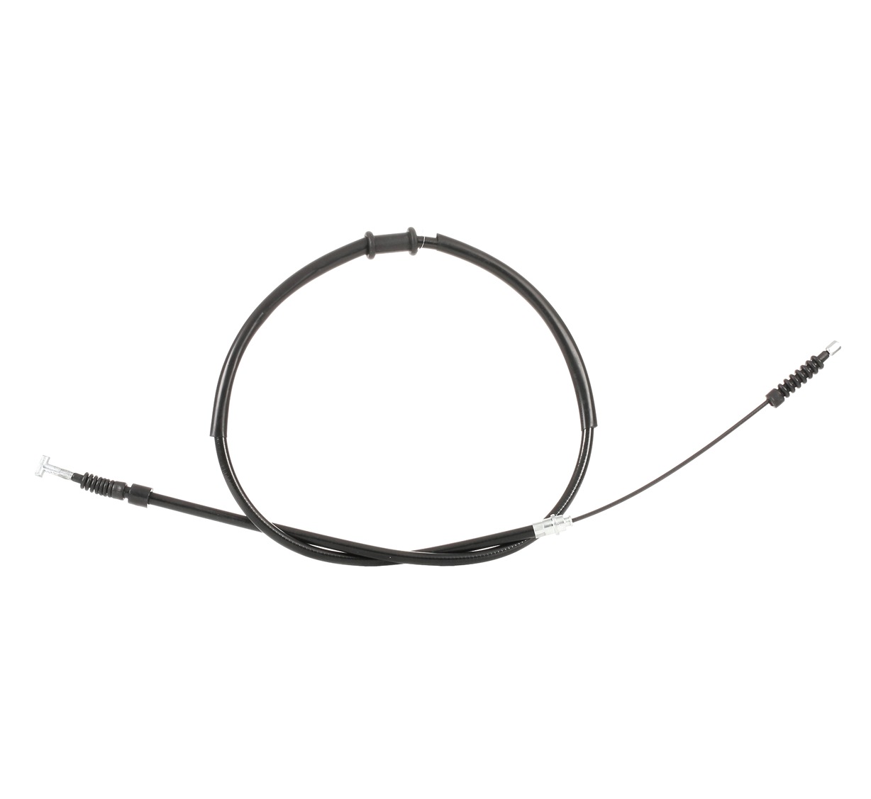RIDEX 124C0604 Hand brake cable Left Rear, 1517, 1517/1172mm, Disc Brake