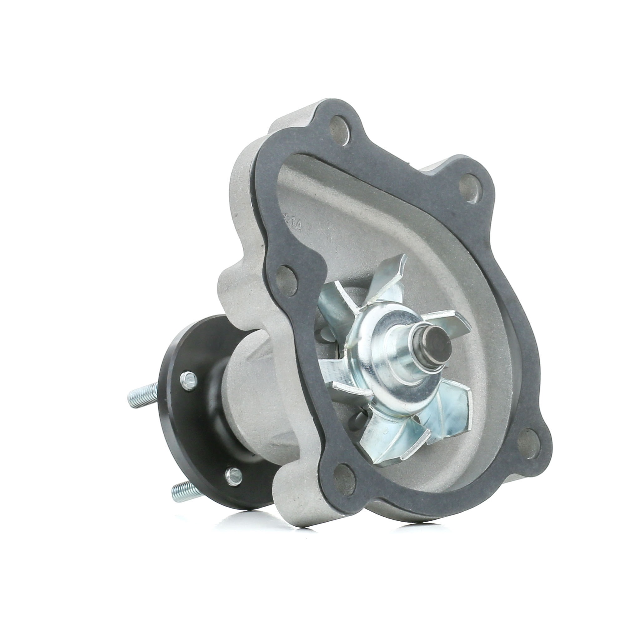 RIDEX 1260W0293 Water pump without belt pulley, with gaskets/seals, with studs