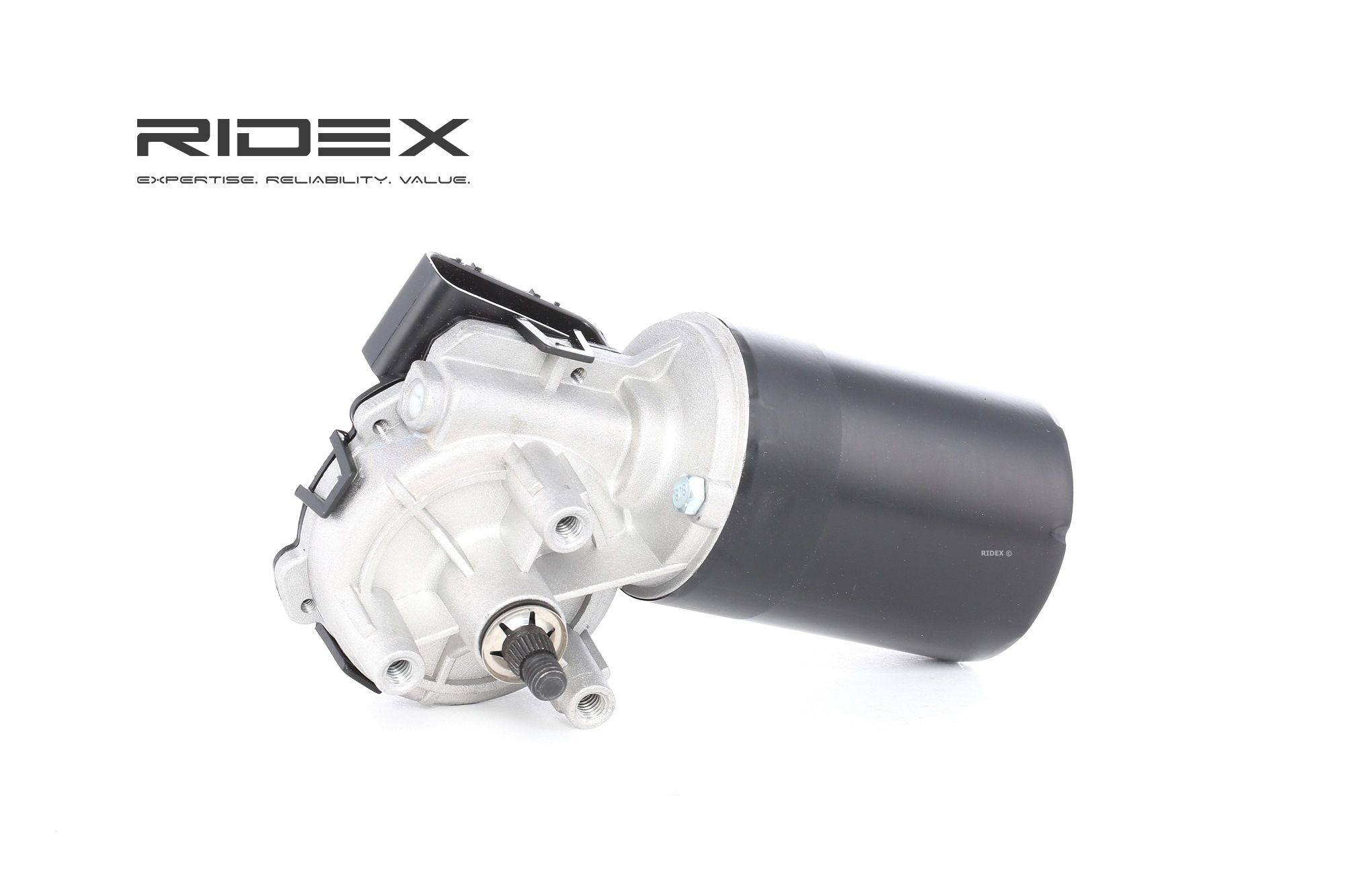 RIDEX 295W0068 Wiper motor 12V, Front, Electric, M6x1, for left-hand drive vehicles