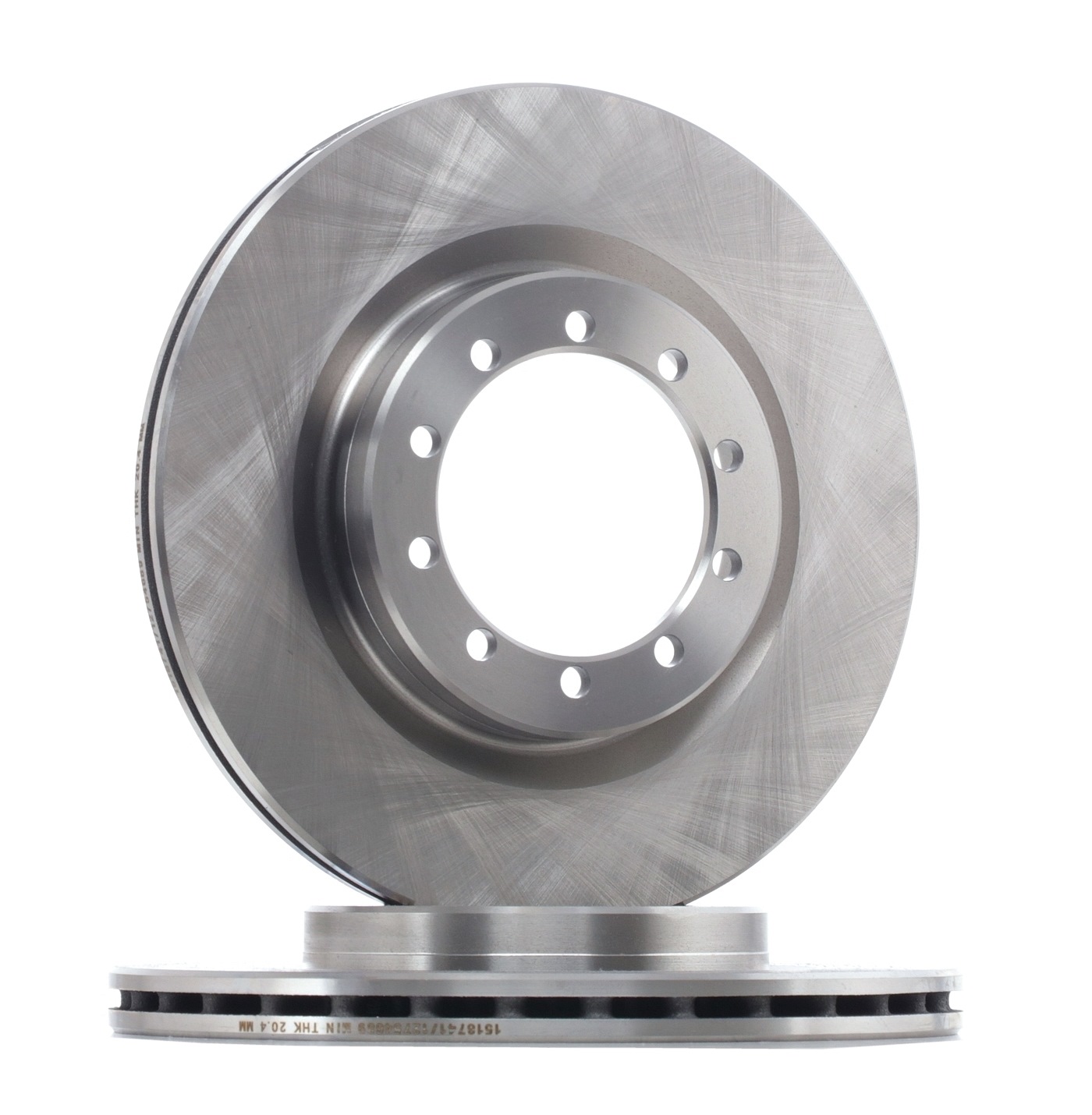 RIDEX Front Axle, 290x22mm, 10, internally vented Ø: 290mm, Num. of holes: 10, Brake Disc Thickness: 22mm Brake rotor 82B1563 buy