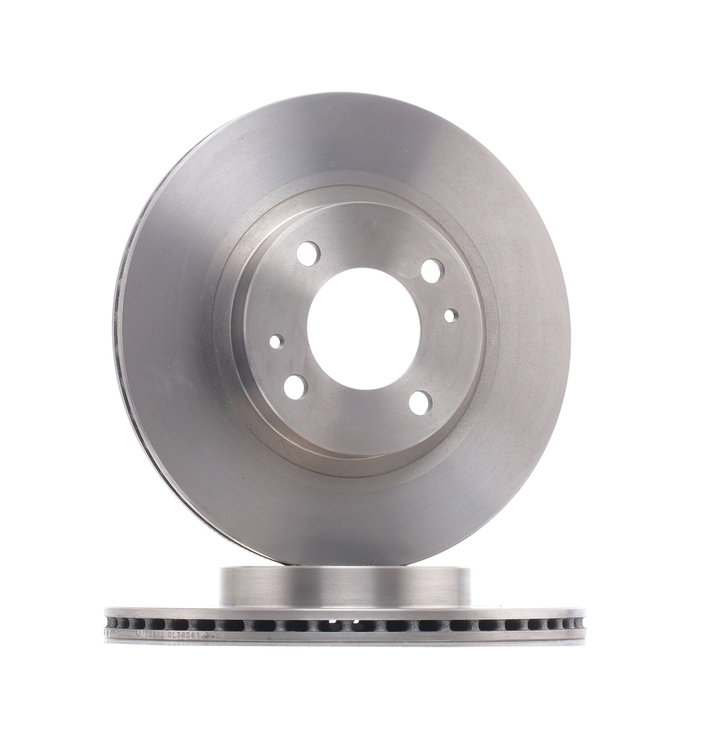 RIDEX 82B1675 Brake disc Front Axle, 257x17mm, 4/6x100, Vented, Cast Iron