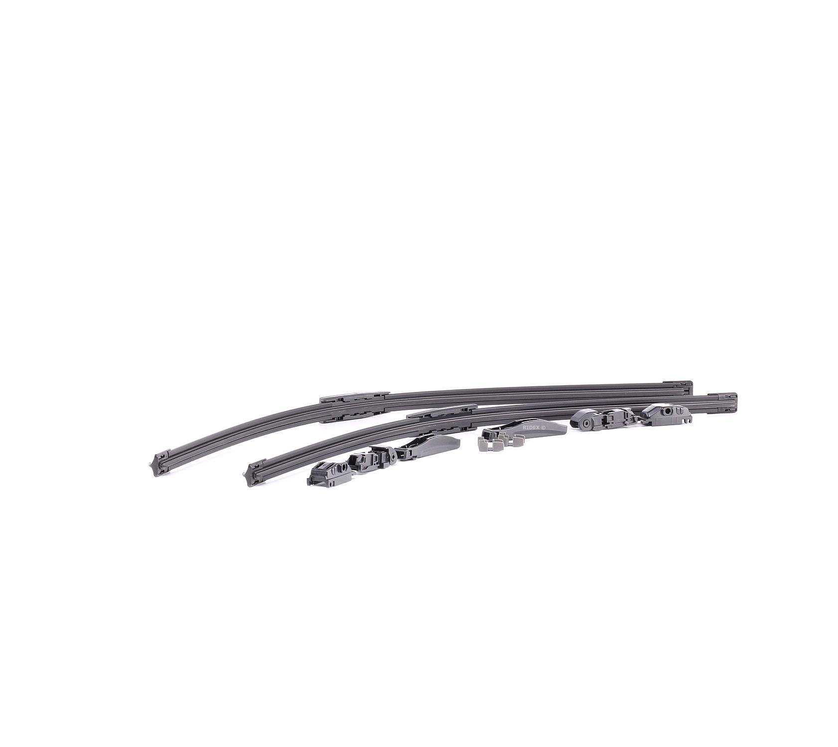 RIDEX 298W0220 Wiper blade 725, 625 mm Front, Beam, for left-hand drive vehicles