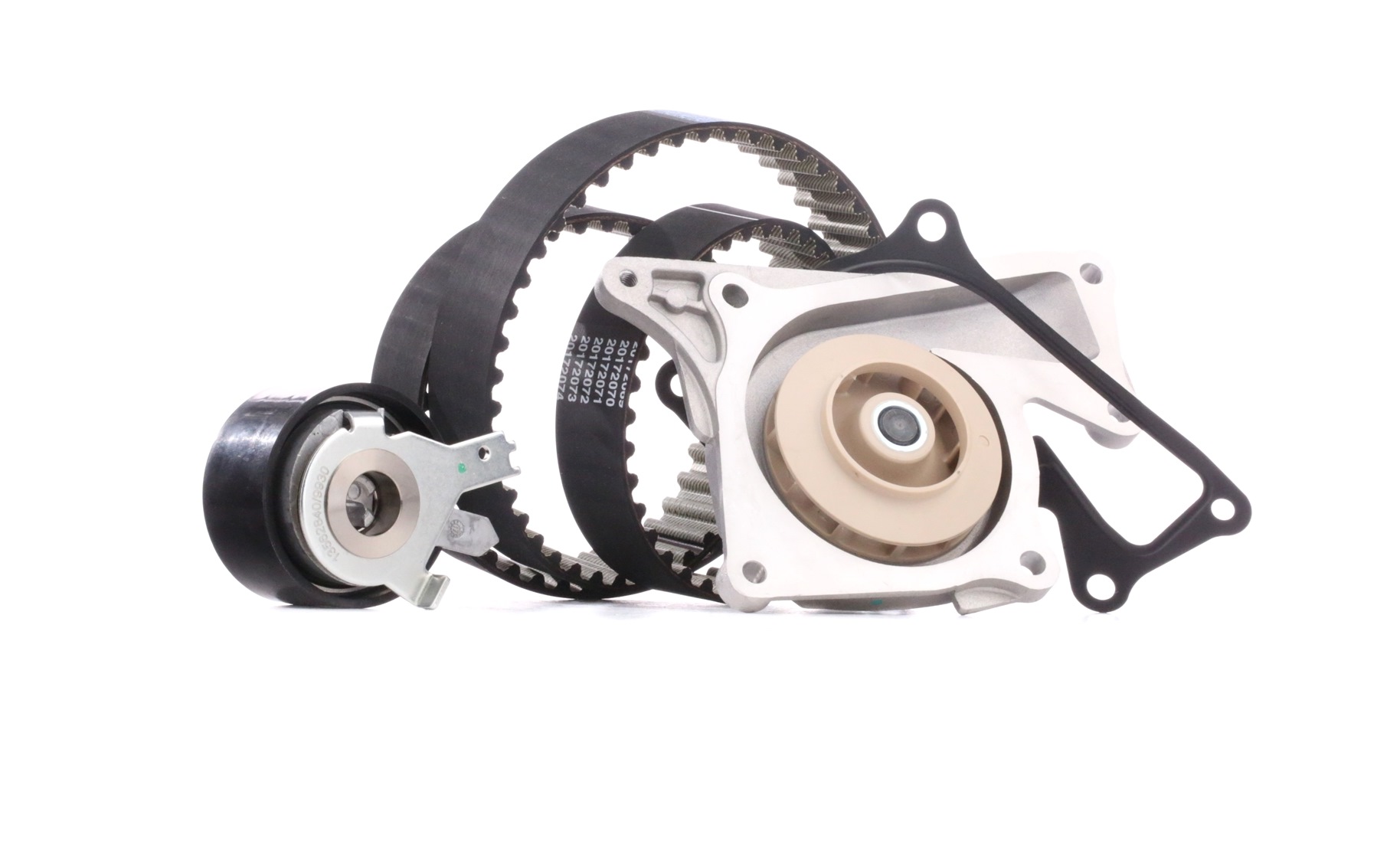 RIDEX 3096W0180 Water pump and timing belt kit with water pump, Number of Teeth: 119 L: 1133 mm, Width: 27,00 mm