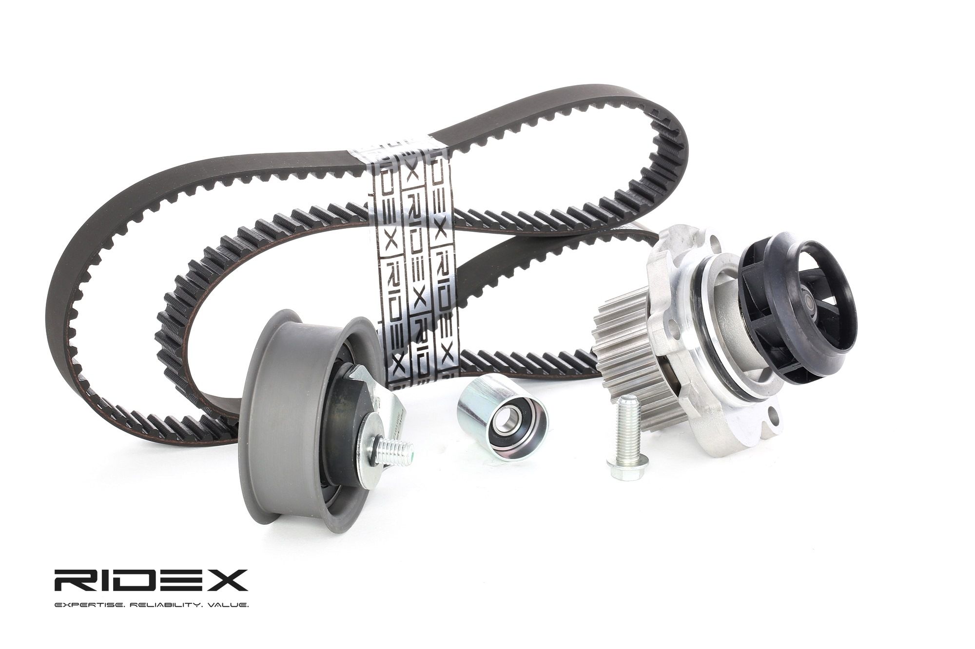 RIDEX 3096W0184 Cambelt and water pump Audi A6 C5 Saloon 1.8 T 150 hp Petrol 2003 price