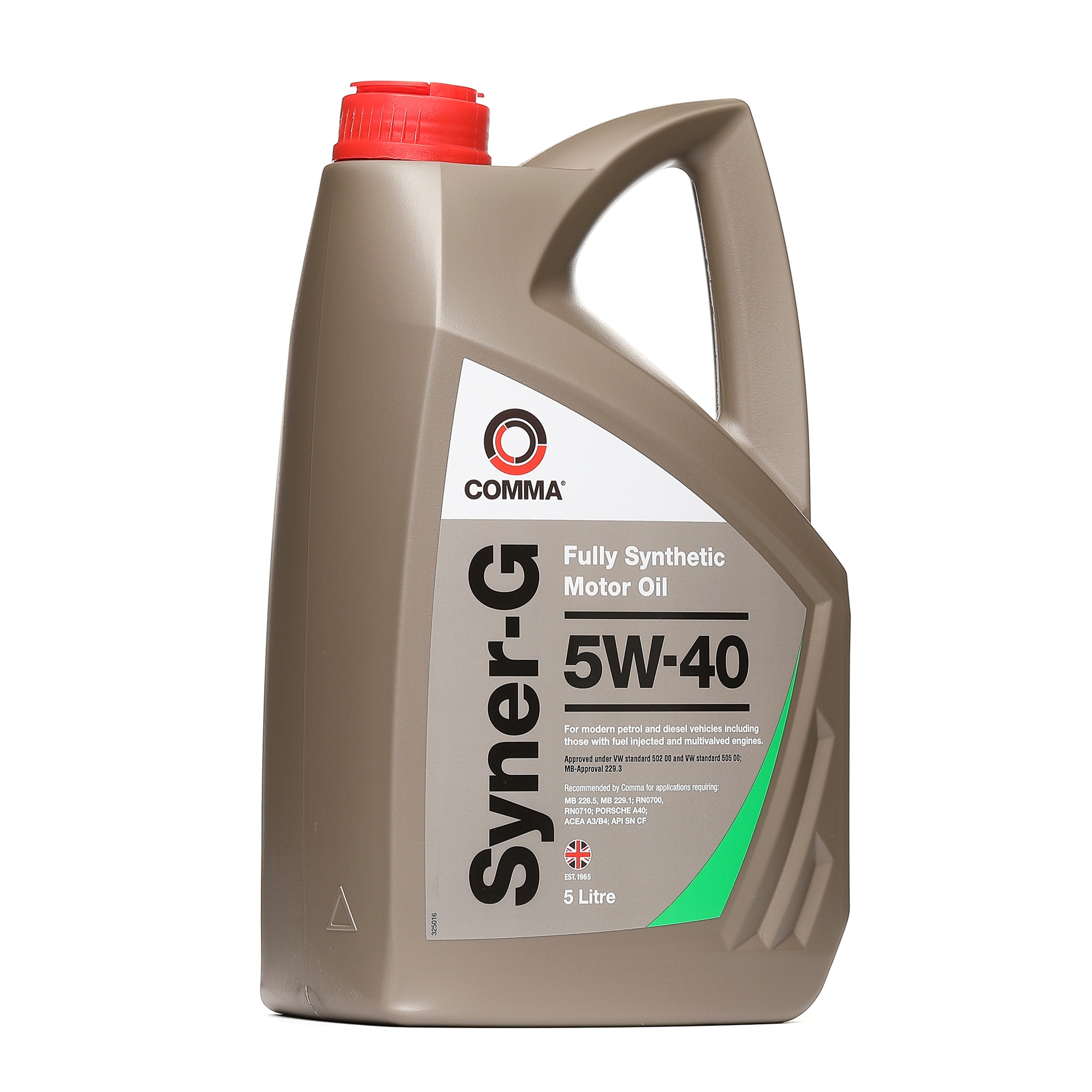 Buy Car oil COMMA diesel SYN5L Syner-G 5W-40, 5l, Synthetic Oil