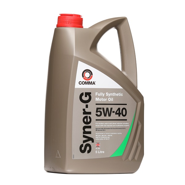 Qualitäts Öl von COMMA 5011846101368 5W-40, 5l, Synthetiköl