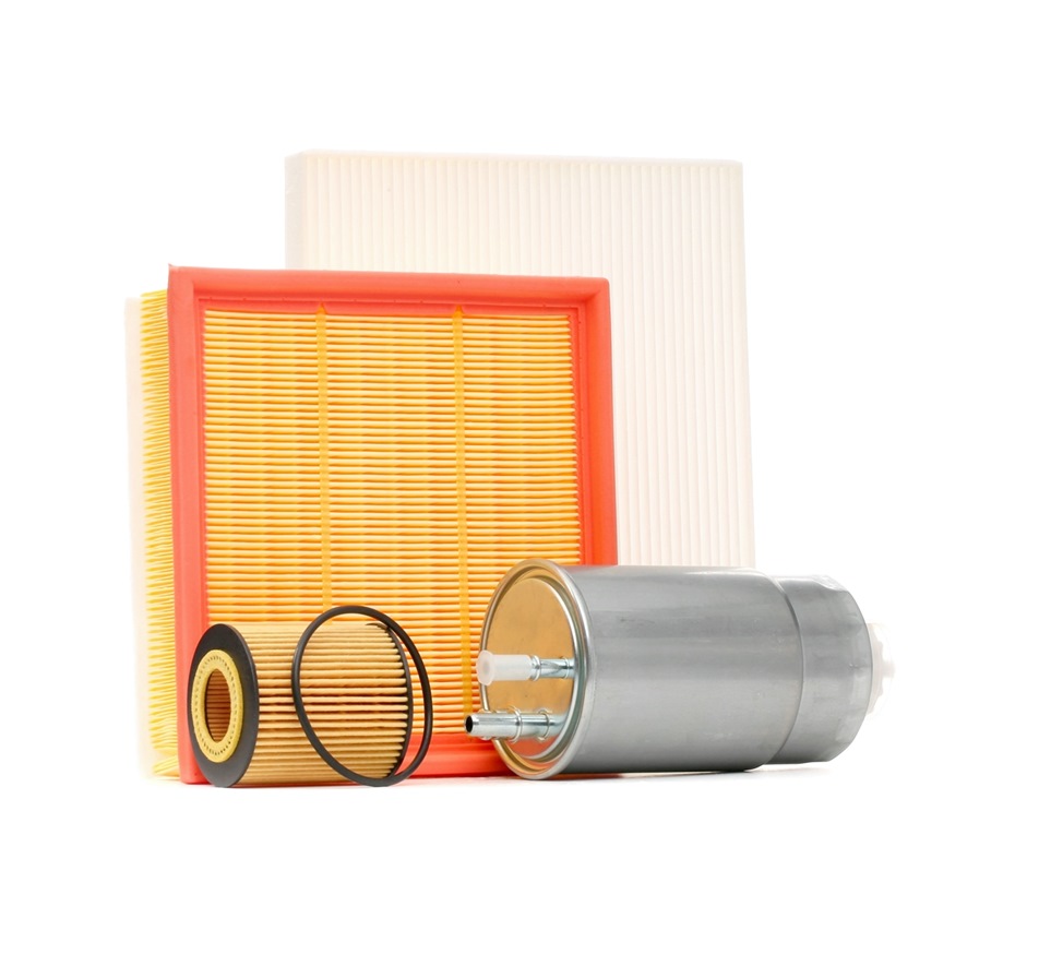 RIDEX without oil drain plug, with pre-filter, Filter Insert, In-Line Filter, Particulate Filter Filter set 4055F0131 buy