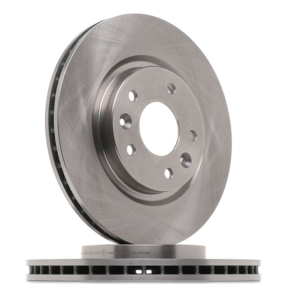 RIDEX 82B1312 Disco de freno RENAULT KADJAR