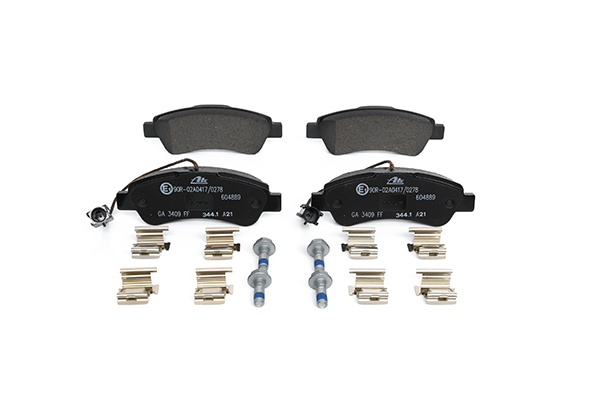 Kit Pastiglie Freno A Disco ATE - Compatibile Con Lexus IS, GS (2005-2013), Misura 88x58,2x15,5 Mm, Con Indicatore Usura