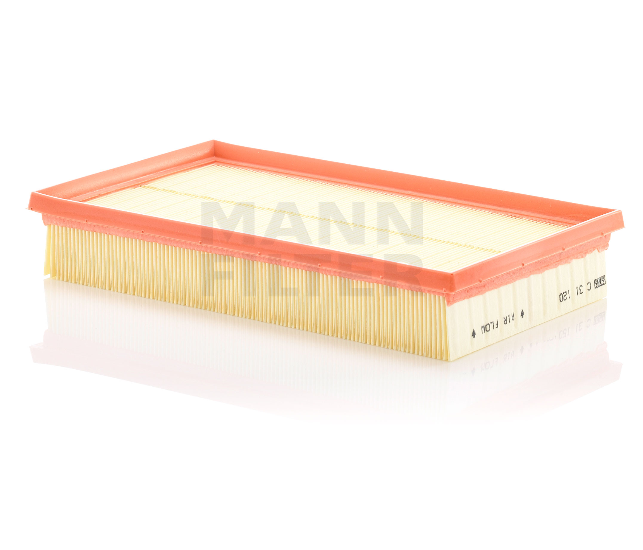 C 31 120 MANN-FILTER Länge: 302 mm, Filtereinsatz Länge: 302mm, Breite: 178mm, Höhe: 40mm Luftfilter C 31 120