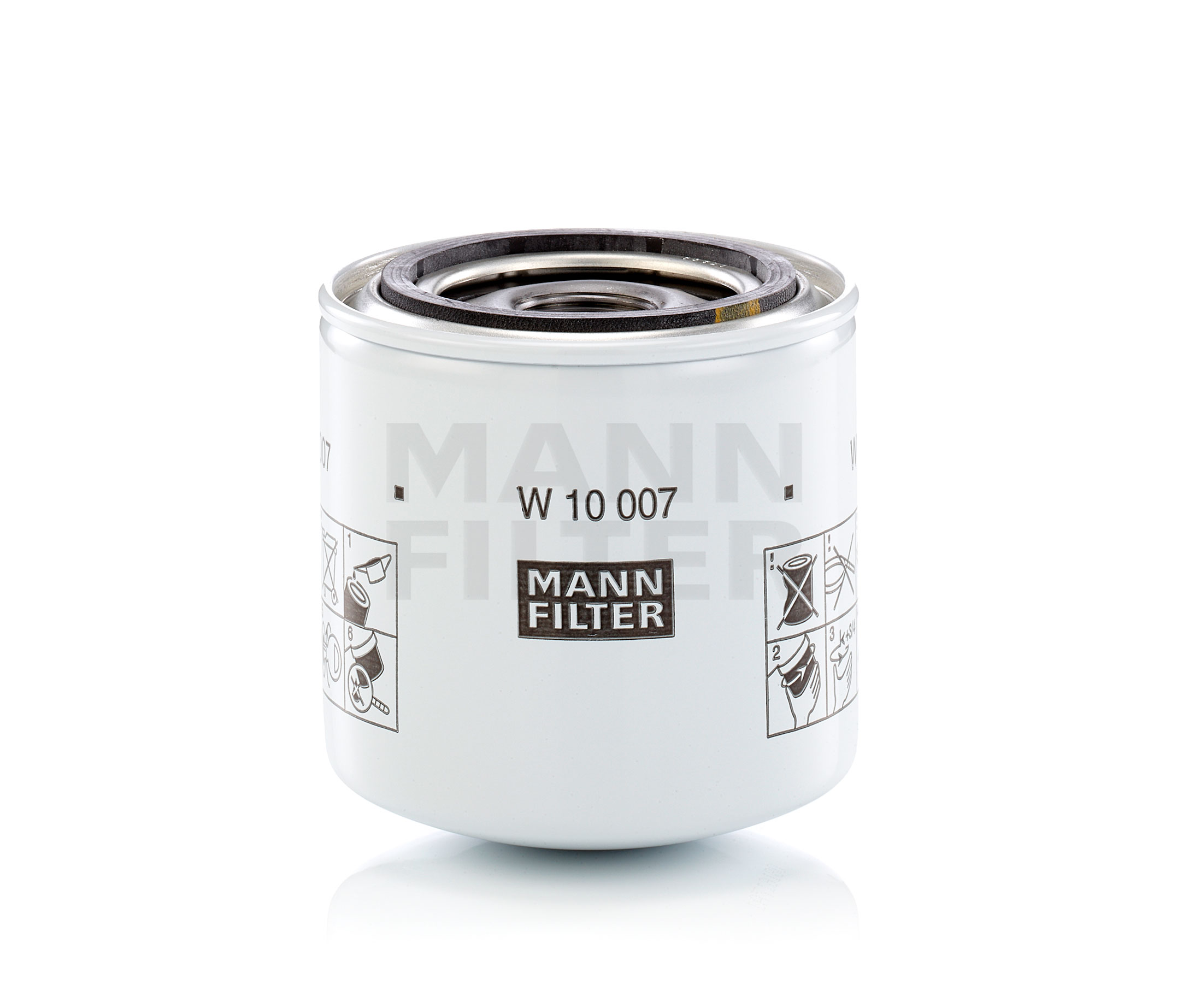 MANN-FILTER Suodatin, työhydrauliikka W 10 007 FORD: osta verkosta