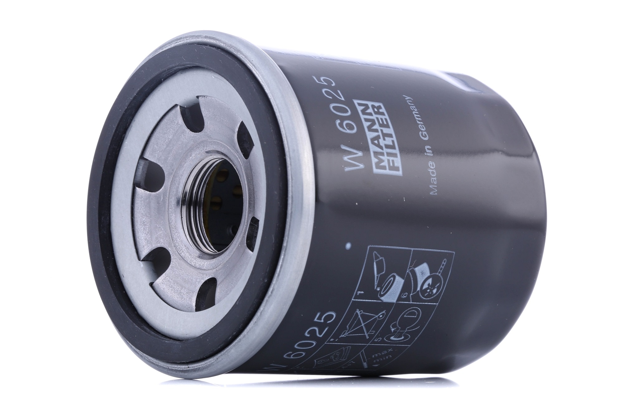 MANN-FILTER W 6025 Olejovy filtr našroubovaný filtr, se zpětným ventilem
