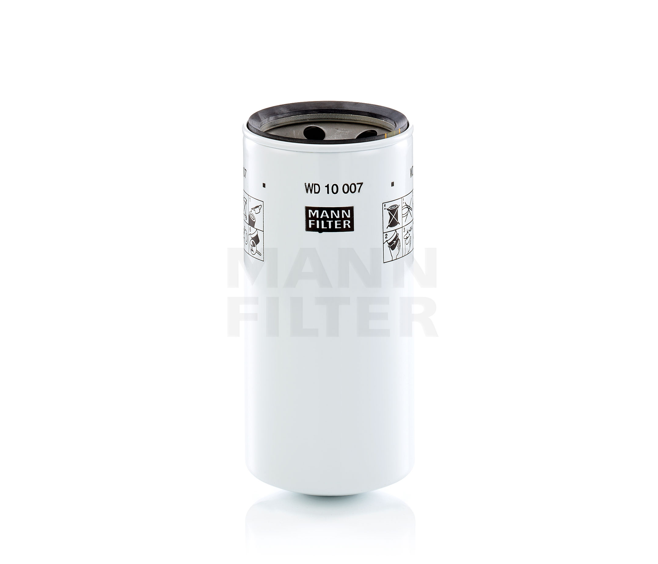 WD10007 Filter, Arbeitshydraulik MANN-FILTER E9NN7B155AB