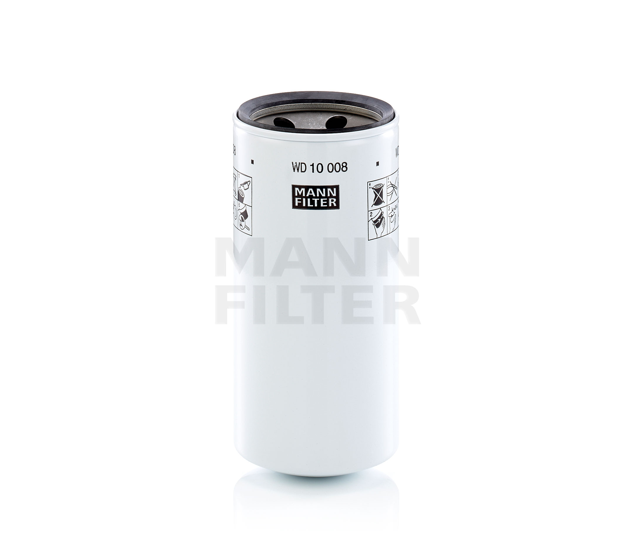 WD10008 Filter, hydrauliek MANN-FILTER 115259 OPEL
