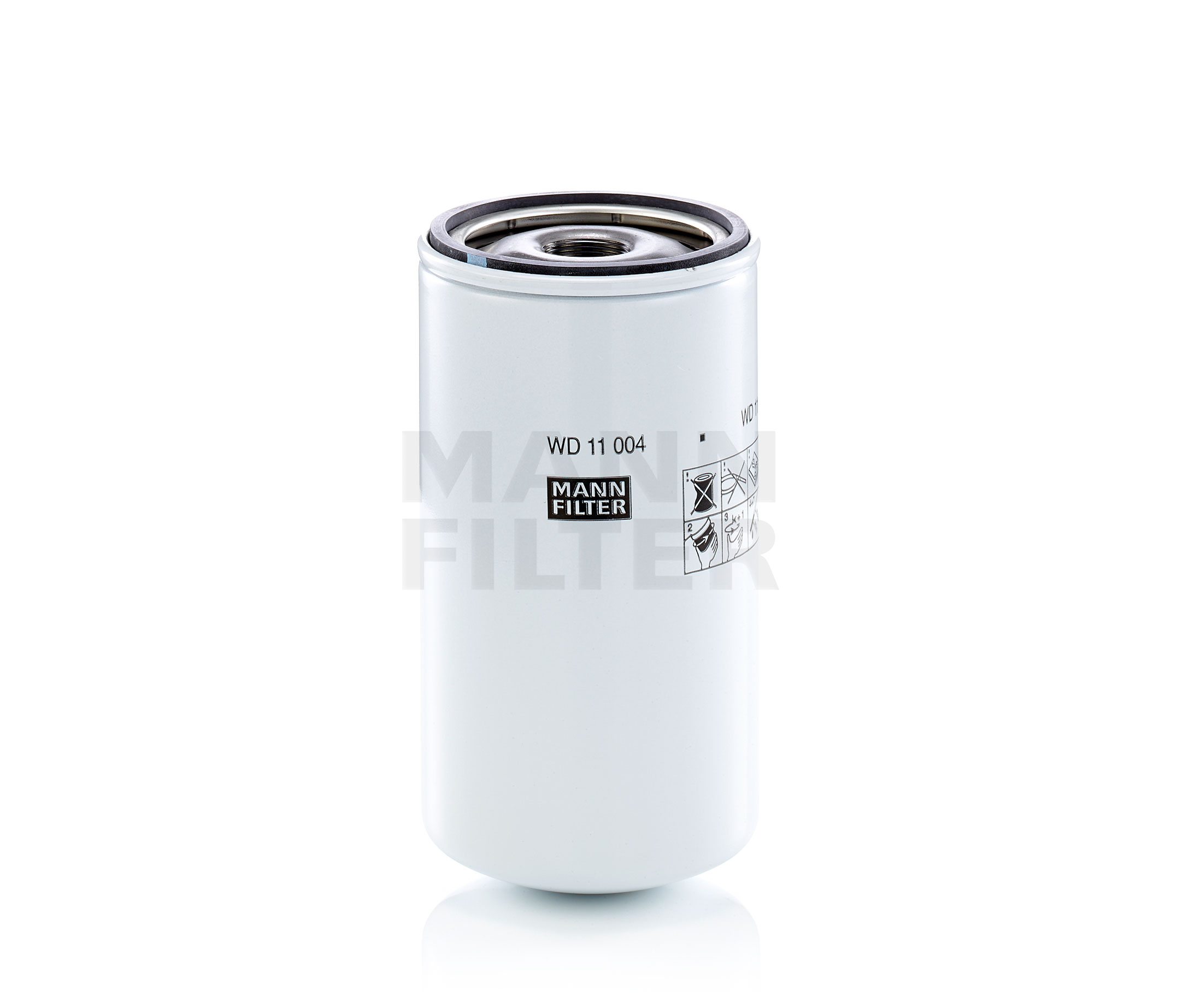 MANN-FILTER Filter, arbejdshydraulik WD 11 004 - køb med rabat