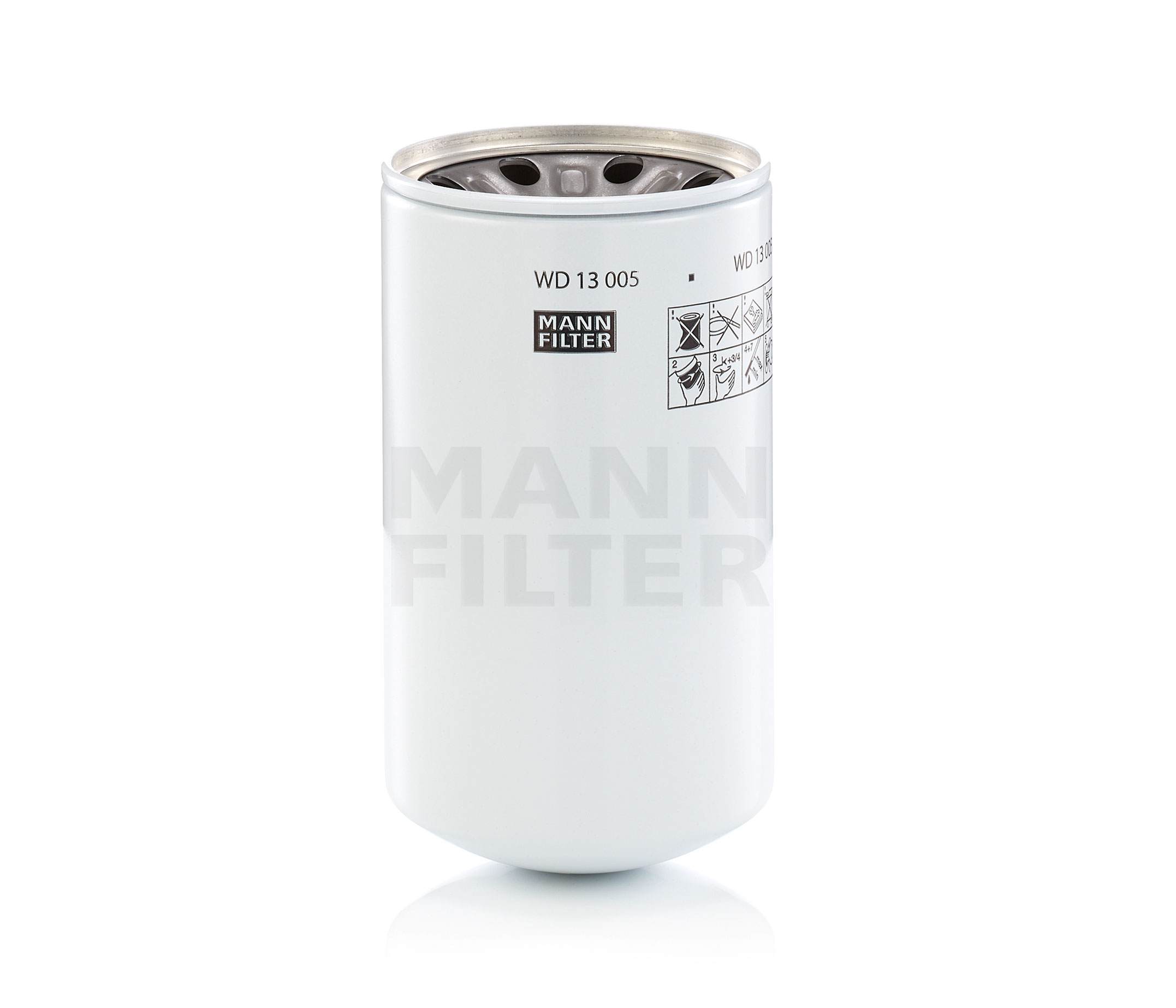 Filter, operating hydraulics MANN-FILTER WD 13 005 x