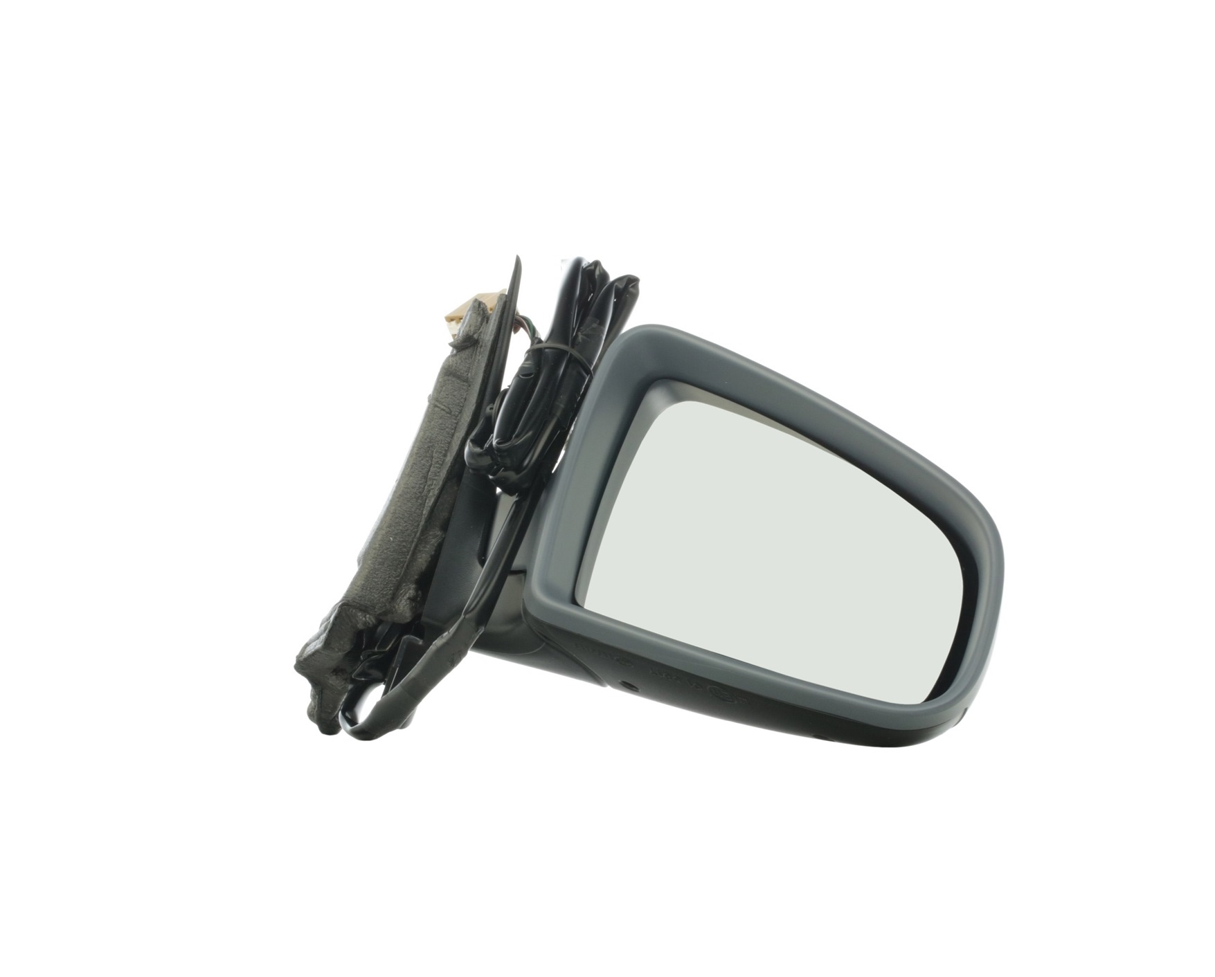 VAN WEZEL 0325818 Wing mirror Right, primed, Complete Mirror, Convex, for electric mirror adjustment, Heatable