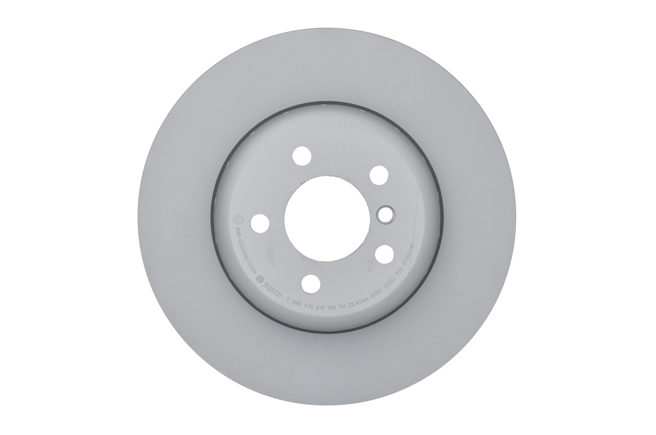 BOSCH 0 986 479 E17 Brake disc 345x24mm, 5x120, two-part brake disc, Vented, Coated, High-carbon