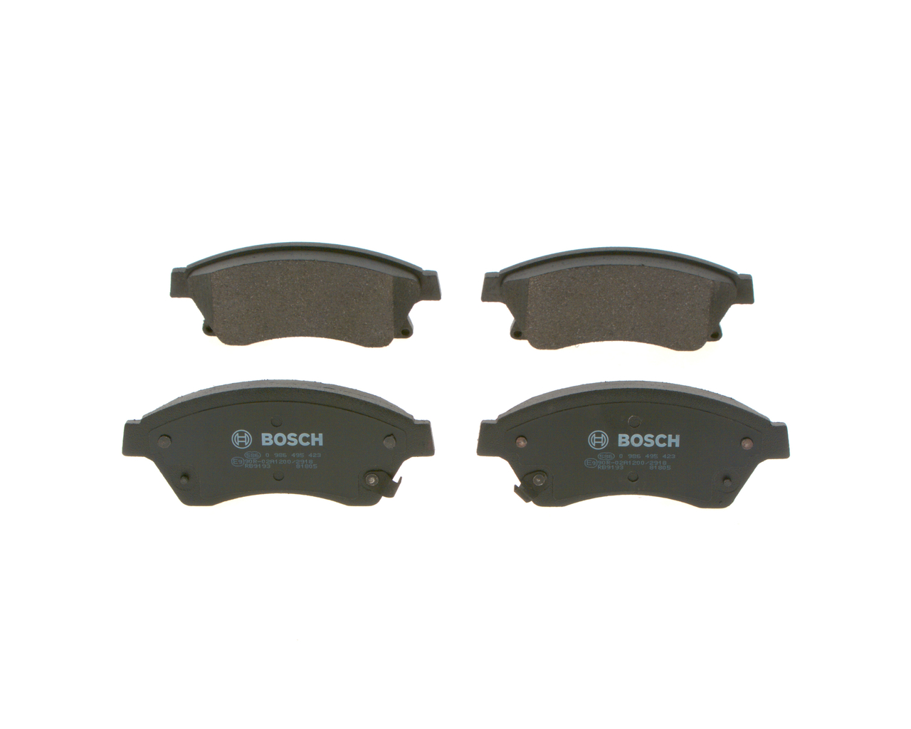 BP2130 0986495423 Piduriklotsid BOSCH BP1355