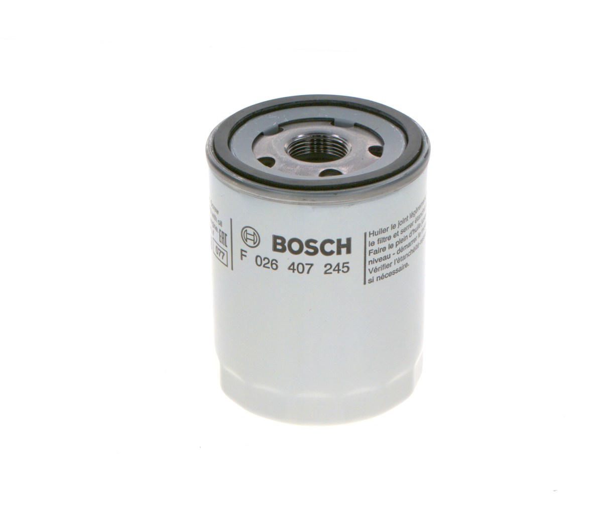 BOSCH F 026 407 245 Oil filter M 22 x 1,5, with two anti-return valves, Spin-on Filter