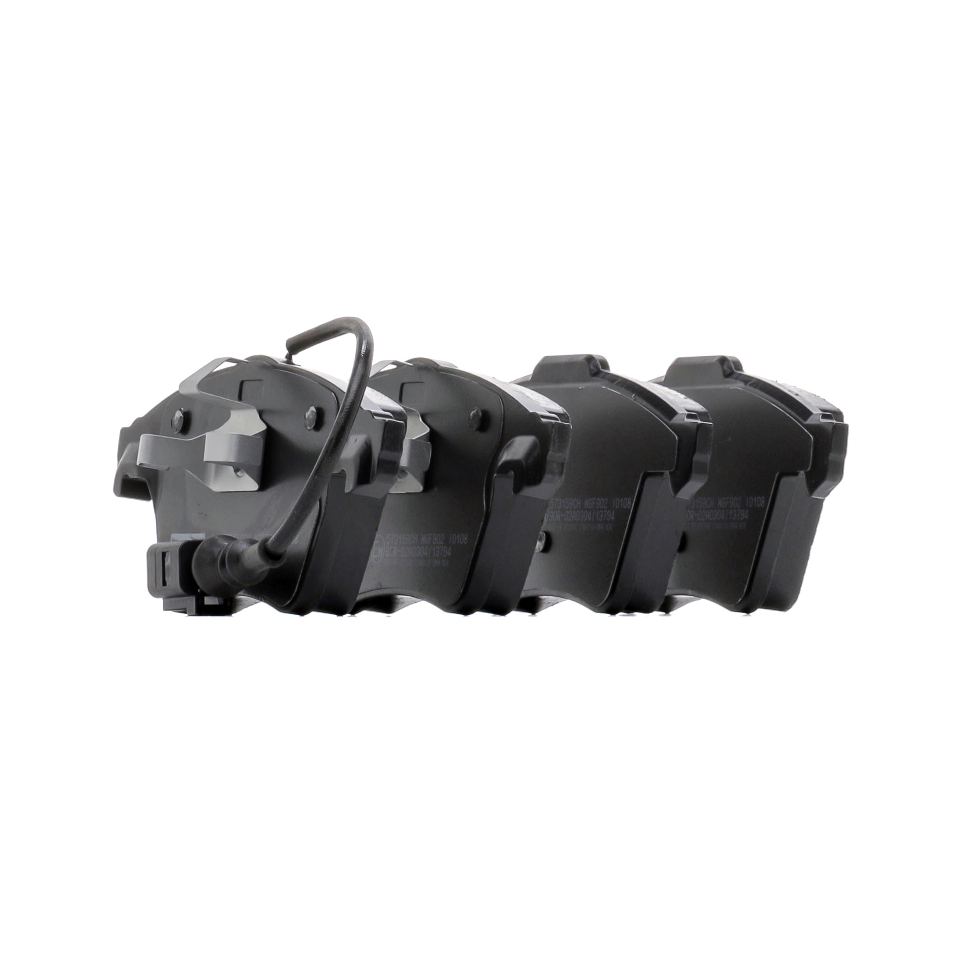 573159CH Brake pad set CHAMPION 7LA 698 151 VW