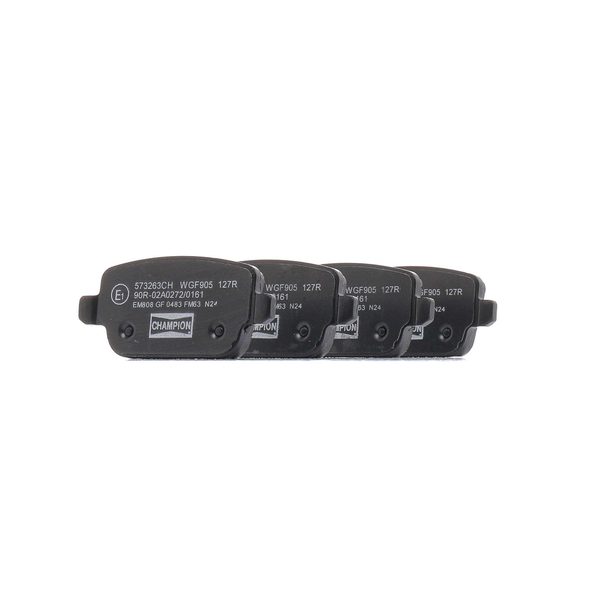 573263CH CHAMPION Remblokkenset voor schijfrem Ford Fusion ju2
