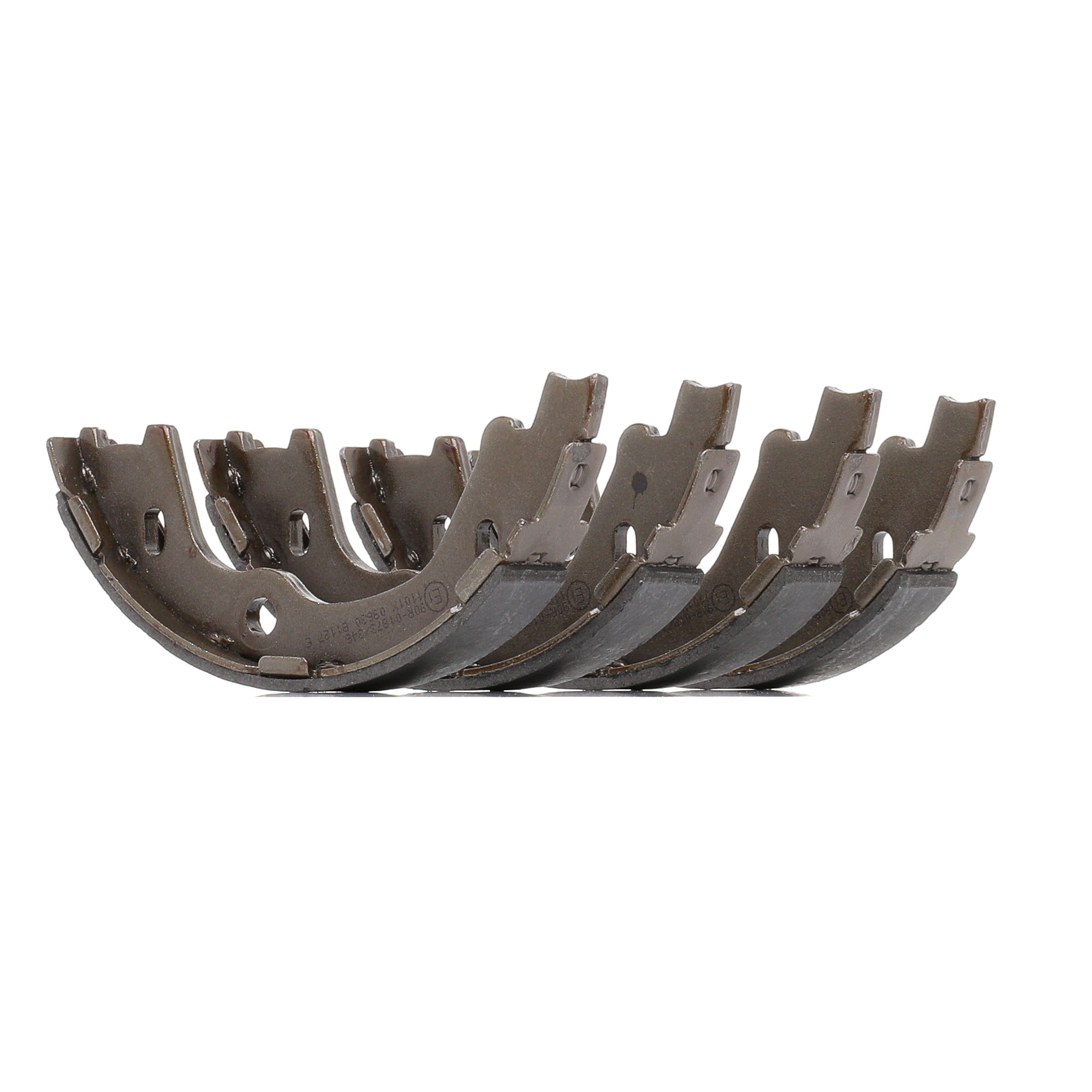 QUINTON HAZELL BS1206 Brake Shoe Set 167 x 26 mm