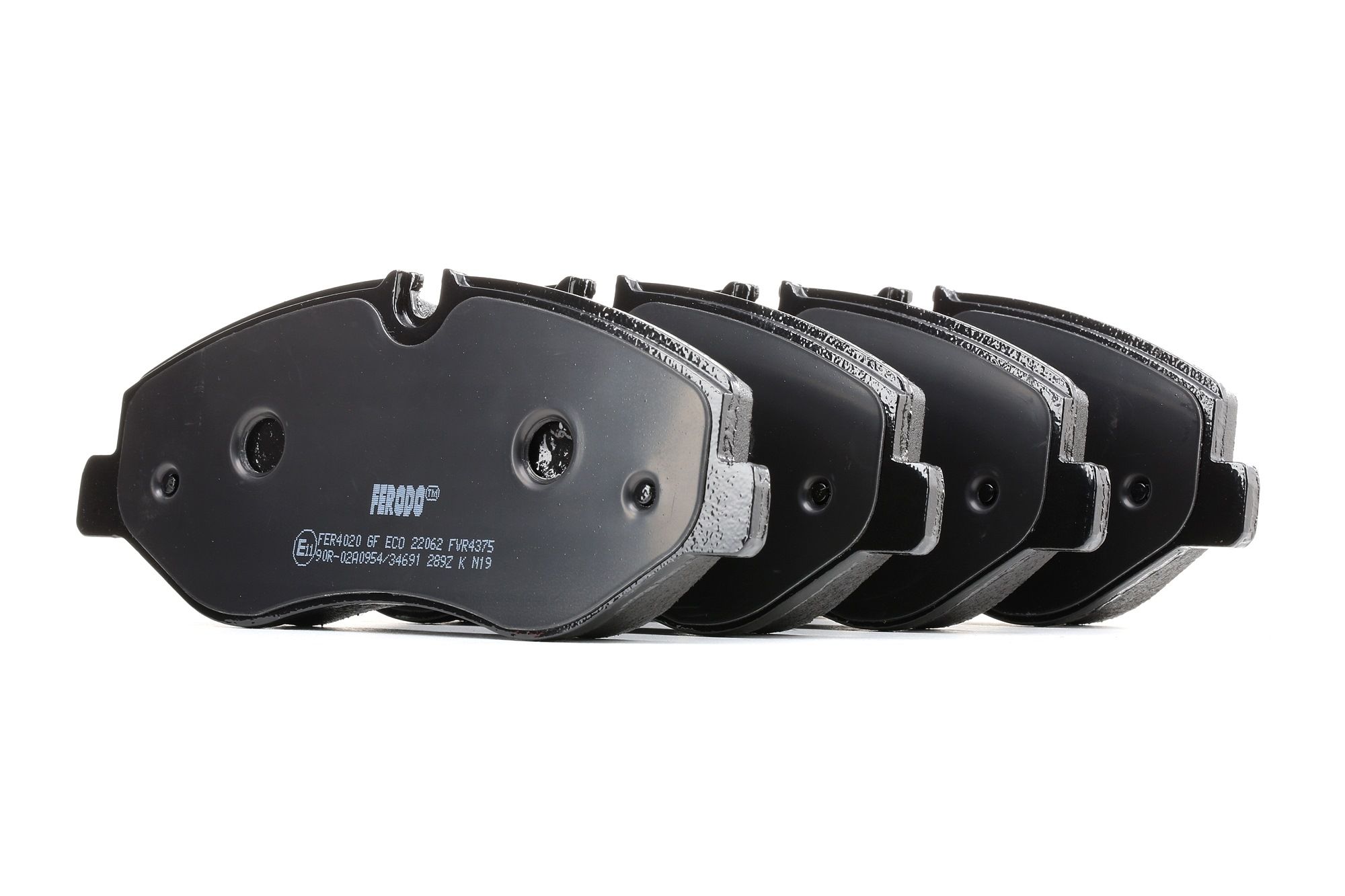 Mercedes VITO Disk brake pads 12811385 FERODO FVR4375 online buy