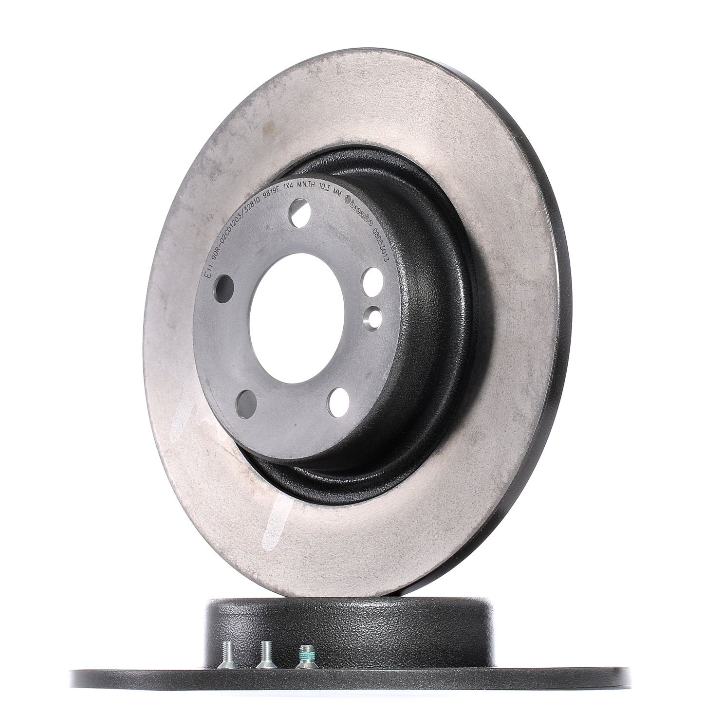 BREMBO CO-CAST DISCS LINE 08.D530.13 Brake disc 300x12mm, 5, solid, two-part brake disc, Coated, High-carbon